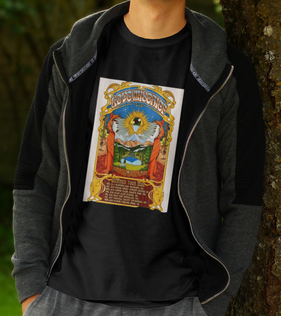 Love Mischief Summer Tour 2026 Dates And Venues Psychedelic T-Shirt