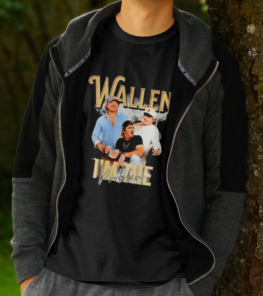 Wallen I'm The Problem Vintage Style Country Music T-Shirt