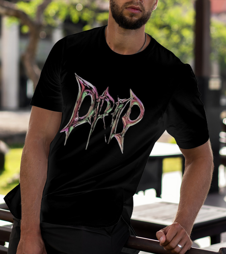 Snipes USA Neon Drip Graffiti T-Shirt