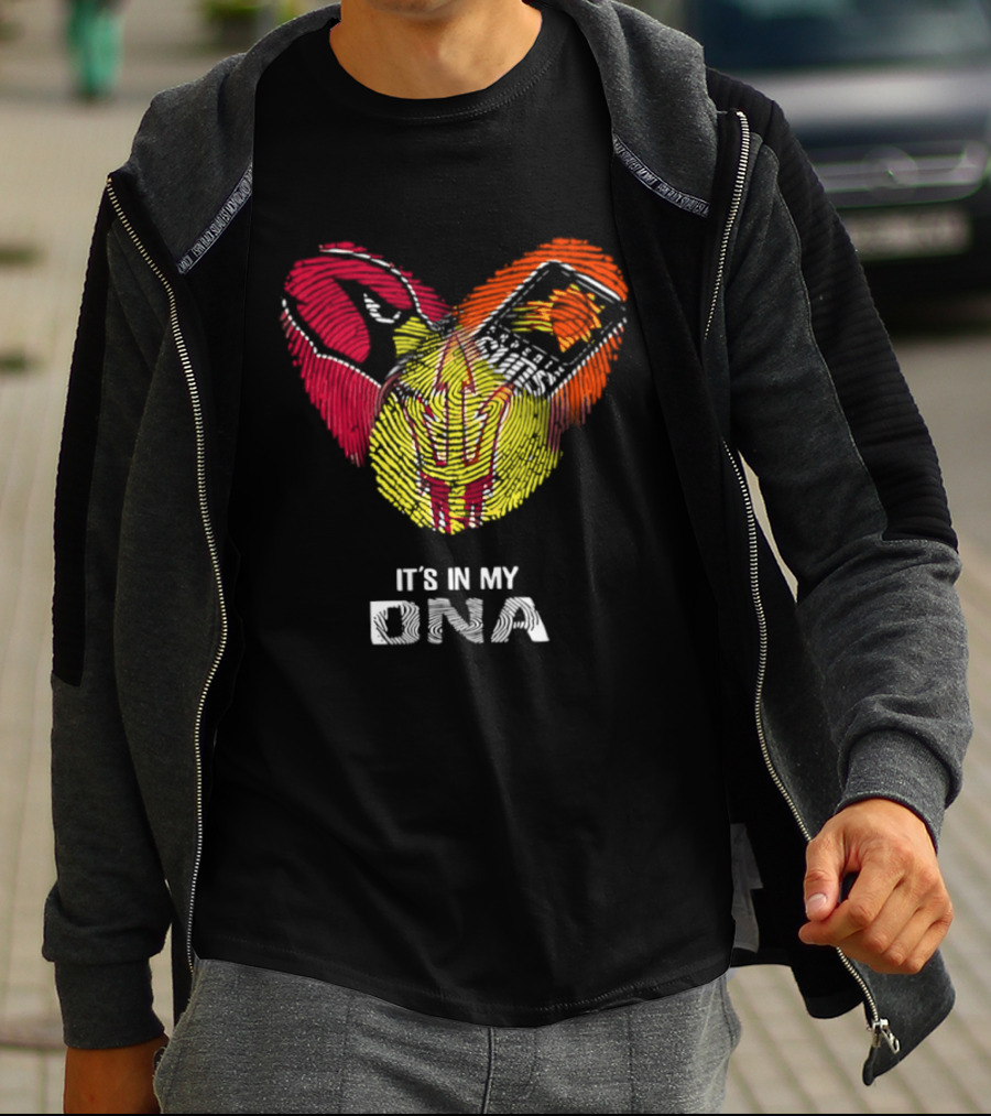 St. Louis Cardinals Phoenix Suns Arizona State Sun Devils It's In My DNA T-Shirt