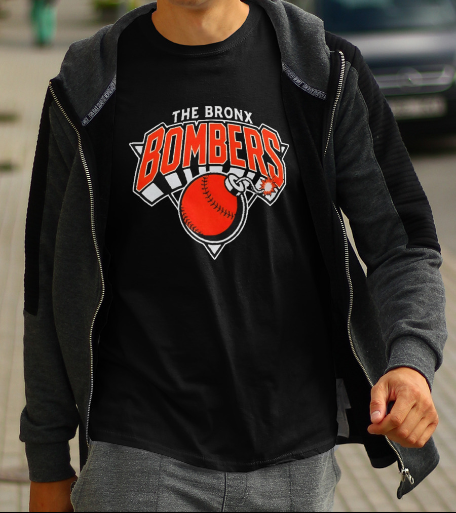 The Bronx Bombers New York Knicks Basketball NBA 2026 Explosive T-Shirt