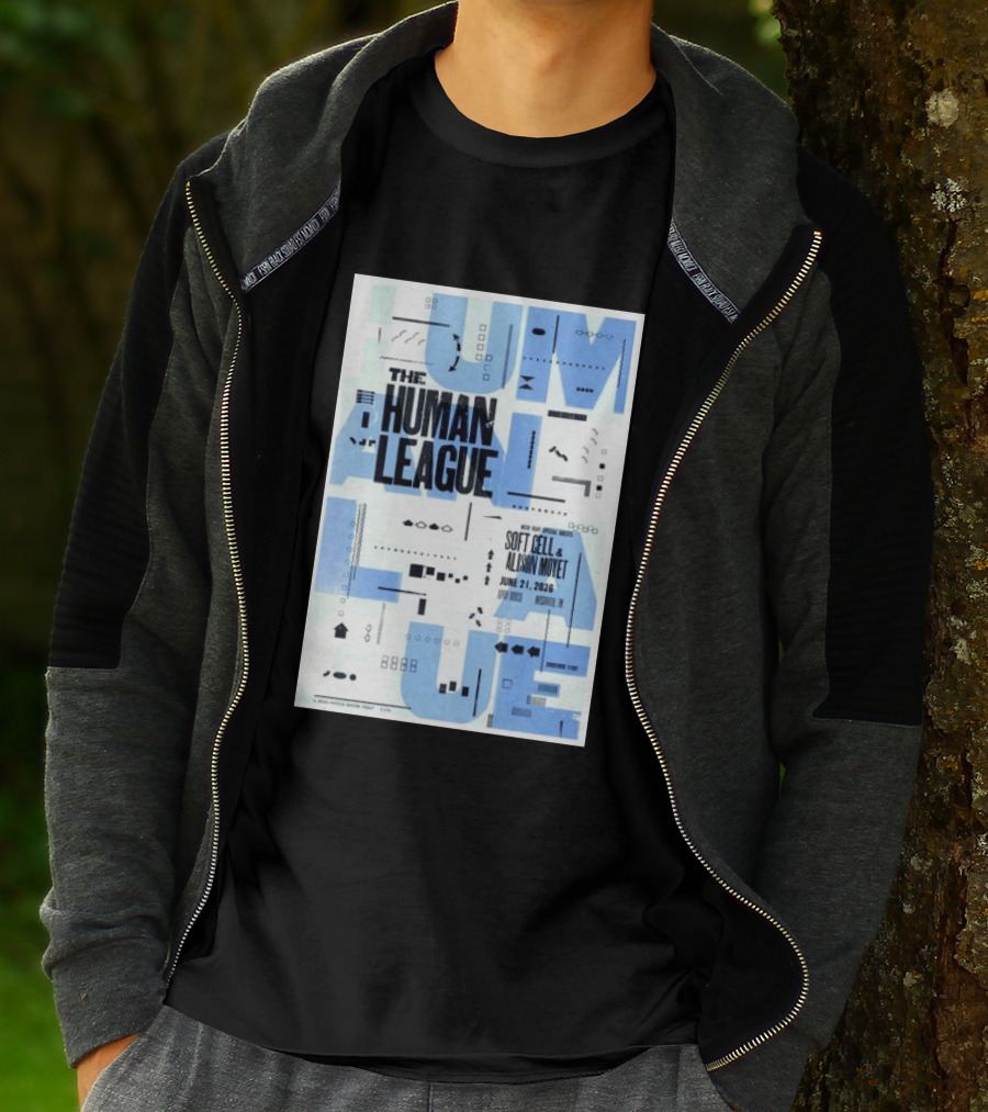 The Human League Soft Cell Alison Moyet June 21 2026 Nashville T-Shirt