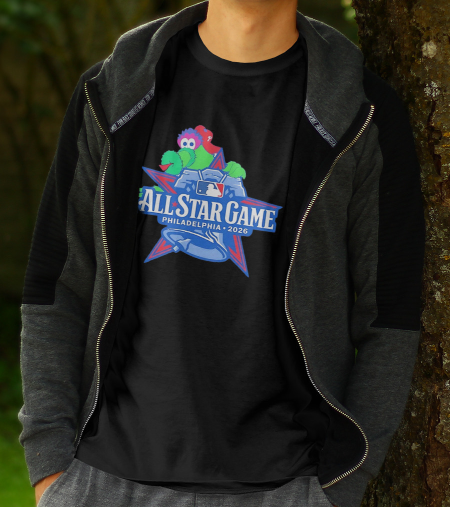 Phillie Phanatic All Star Game Philadelphia 2026 MLB T-Shirt