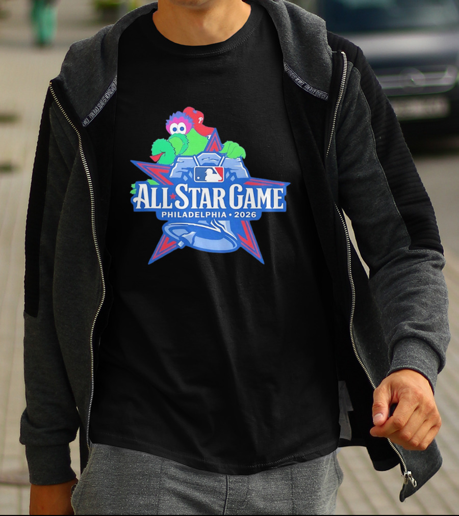 Phillie Phanatic All Star Game Philadelphia 2026 MLB T-Shirt