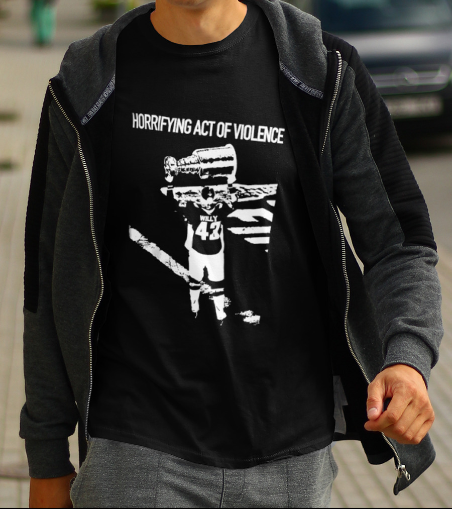 Tom Wilson Horrifying Act Of Violence Washington Capitals Championship Celebration T-Shirt