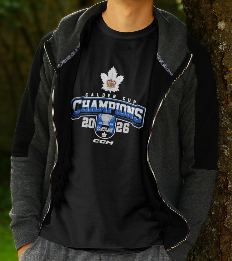 Toronto Marlies Calder Cup Champions 2026 CCM Locker Room T-Shirt