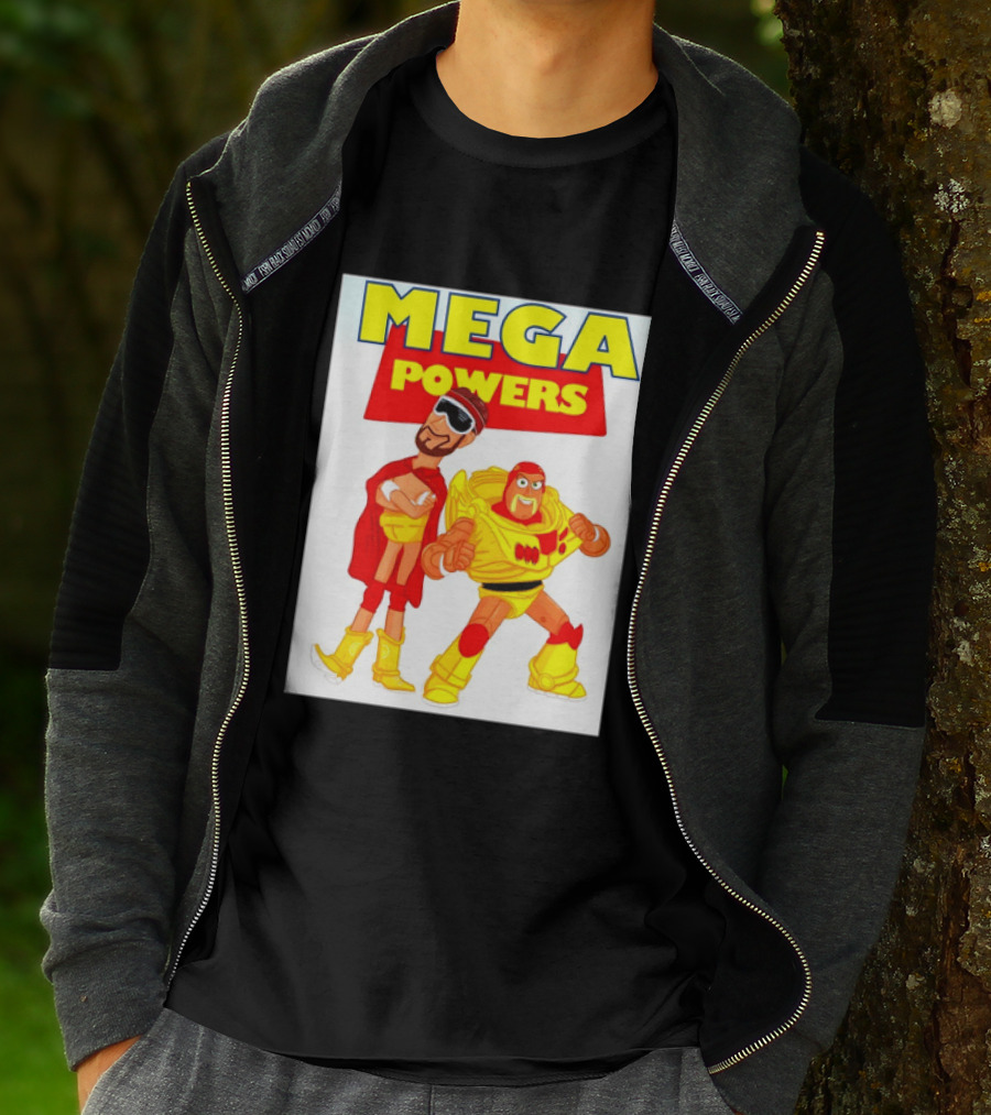 Randy Macho Man Savage Buzz Lightyear Hulk Hogan Toy Story WWE Mega Powers T-Shirt