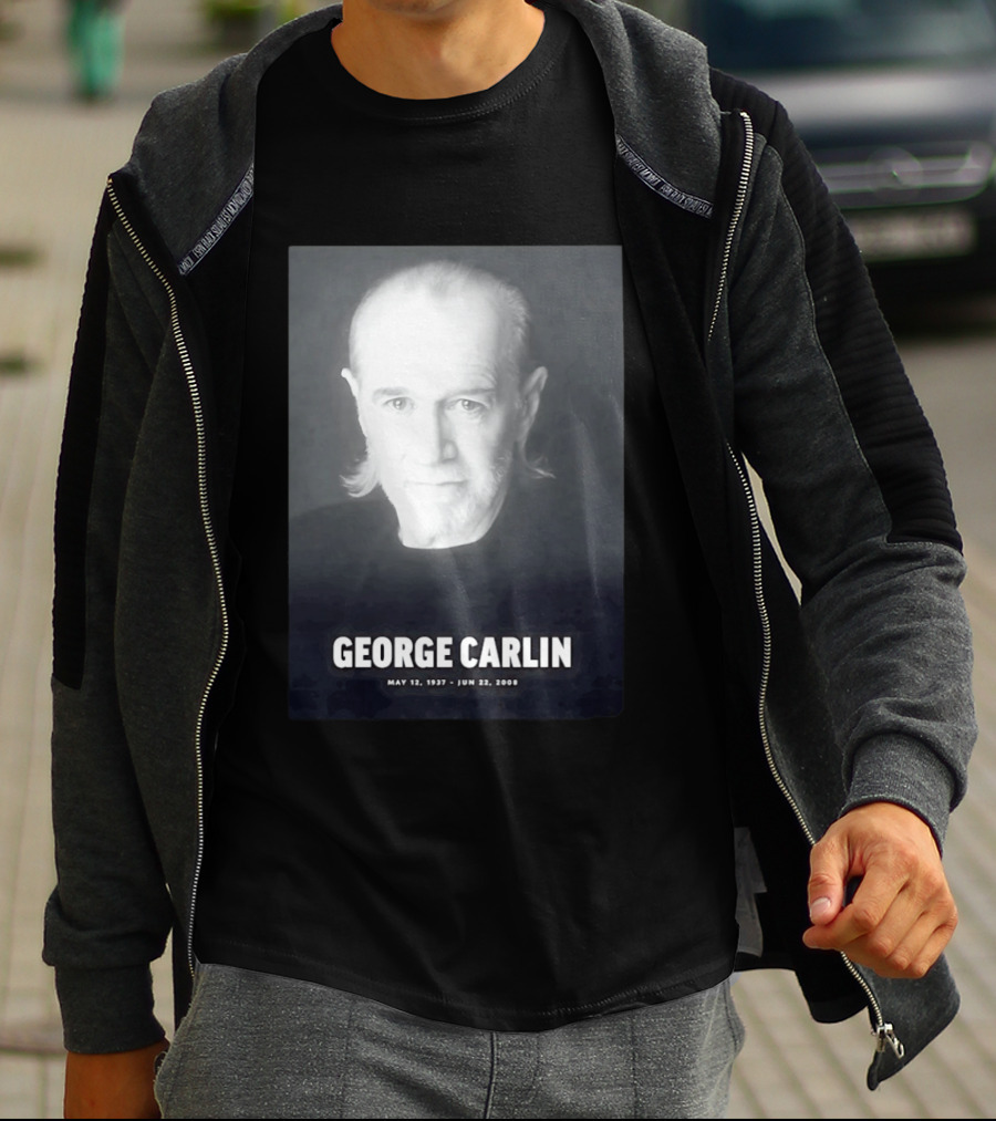 George Carlin May 12 1937 Jun 22 2008 T-Shirt