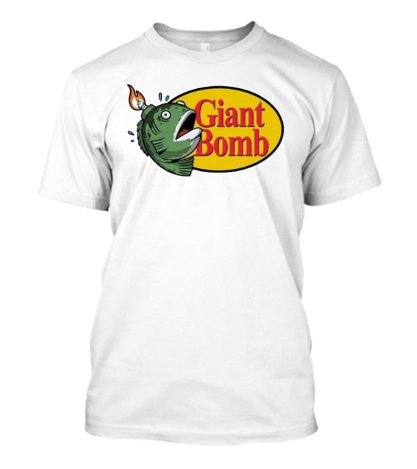 Giant Bomb Fish With Explosive Head T-Shirt