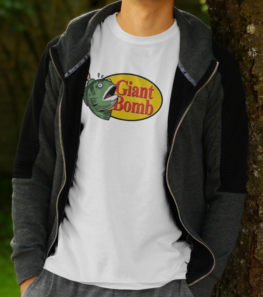 Giant Bomb Fish With Explosive Head T-Shirt