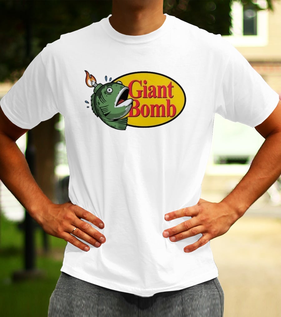 Giant Bomb Fish With Explosive Head T-Shirt