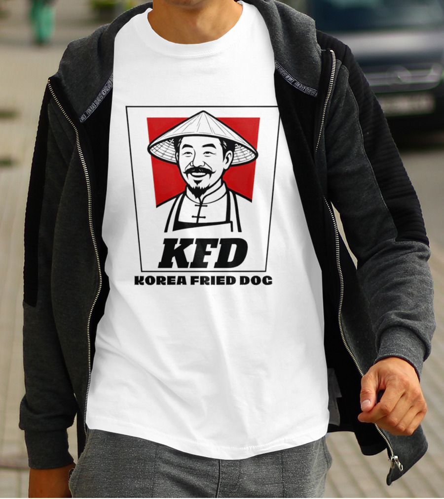 KFD Korea Fried Dog Asian T-Shirt