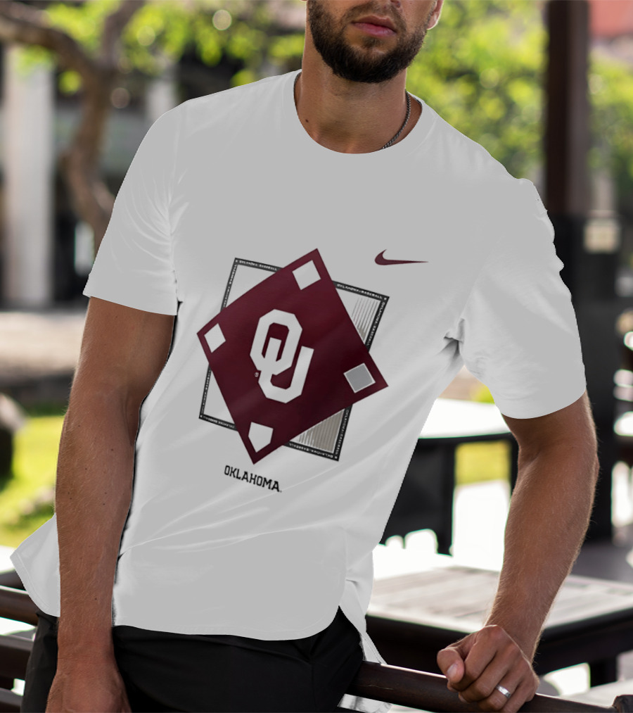 Nike Oklahoma Sooners OU Baseball Diamond T-Shirt