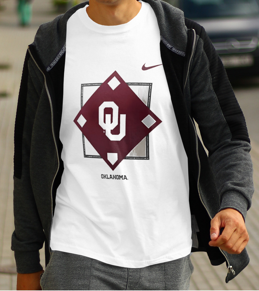 Nike Oklahoma Sooners OU Baseball Diamond T-Shirt
