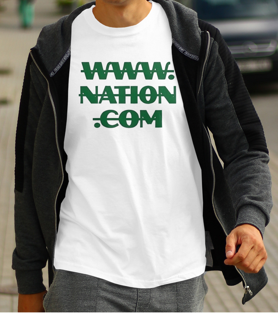 WWW Nation Com Internet Iconic Web T-Shirt