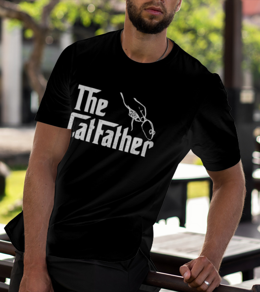 2026 The Catfather Feline Mafia Humor T-Shirt