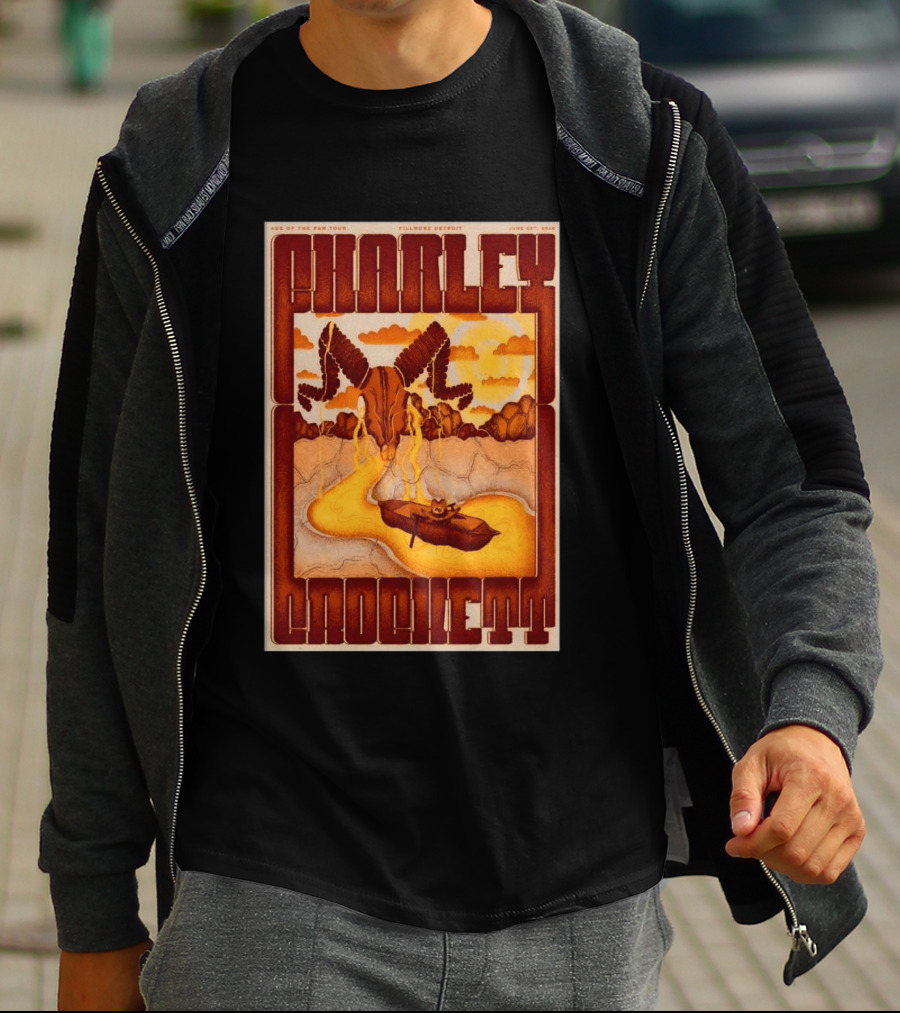 Charley Crockett Age Of The Ram Tour Fillmore Detroit June 23 2026 T-Shirt