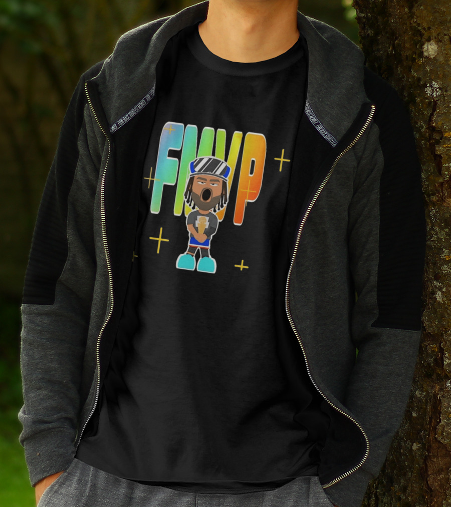 FMVP Jalen Brunson Cartoon New York Knicks 2026 Champs T-Shirt