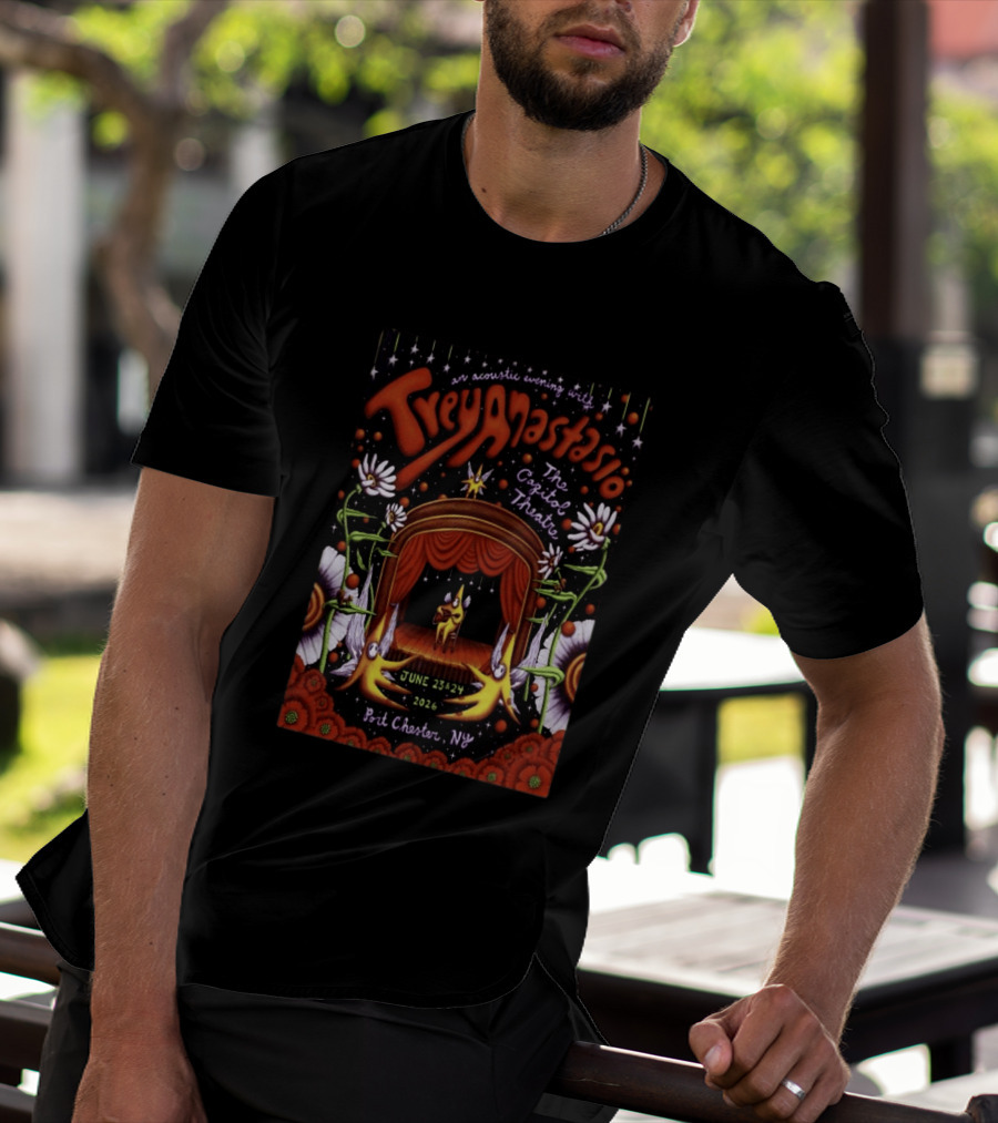 An Acoustic Evening With Trey Anastasio The Capitol Theatre June 23 24 2026 Port Chester NY T-Shirt