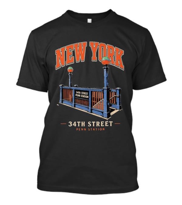 New York 34th Street Penn Station Subway Entrance T-Shirt