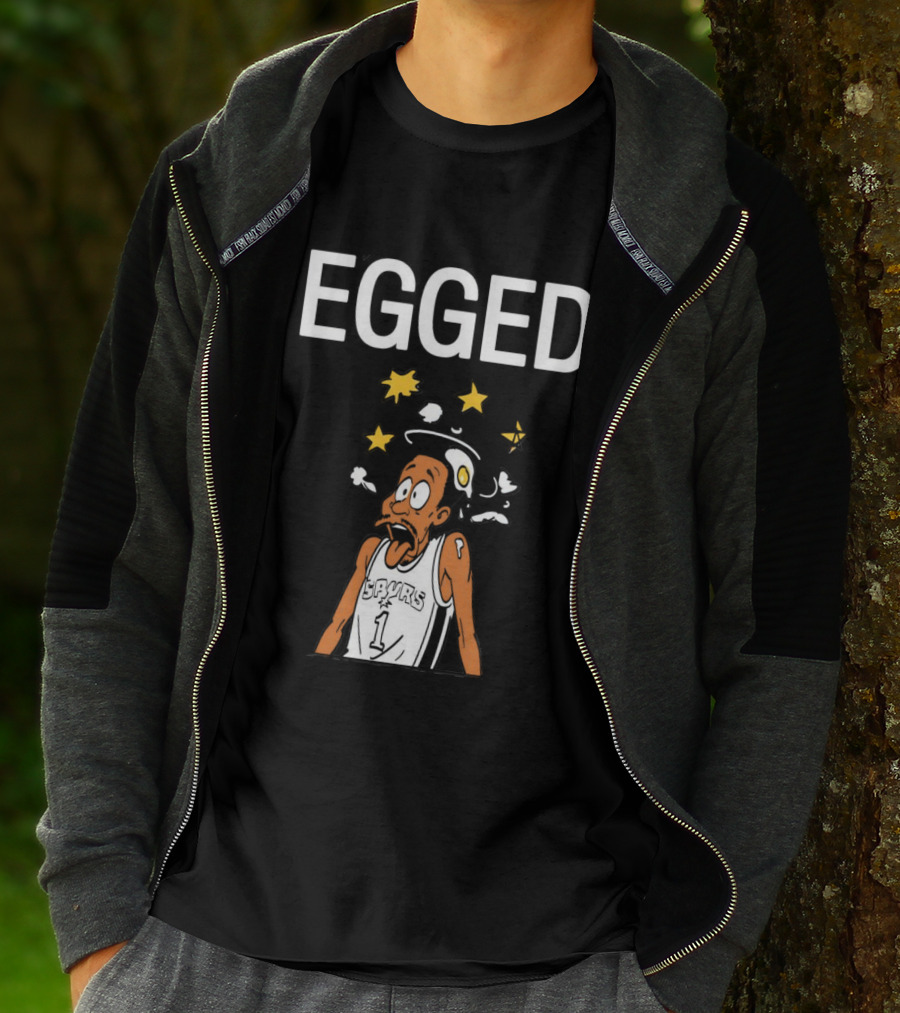 Victor Wembanyama Egged Cartoon Meme San Antonio Spurs Number 1 T-Shirt