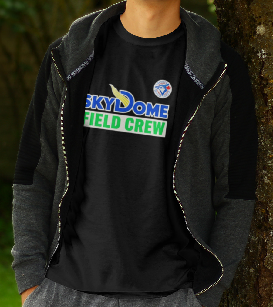 Toronto Blue Jays SkyDome Field Crew Retro Baseball Fan T-Shirt