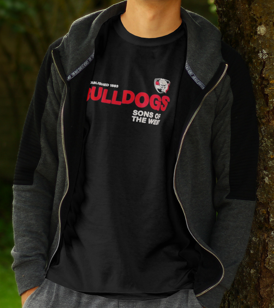 Western Bulldogs Established 1883 Sons Of The West T-Shirt