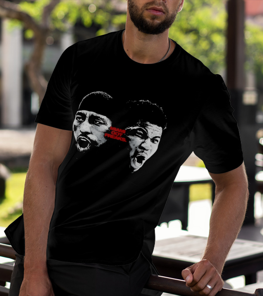 Method Man Redman Miami Got Freaks Faces T-Shirt