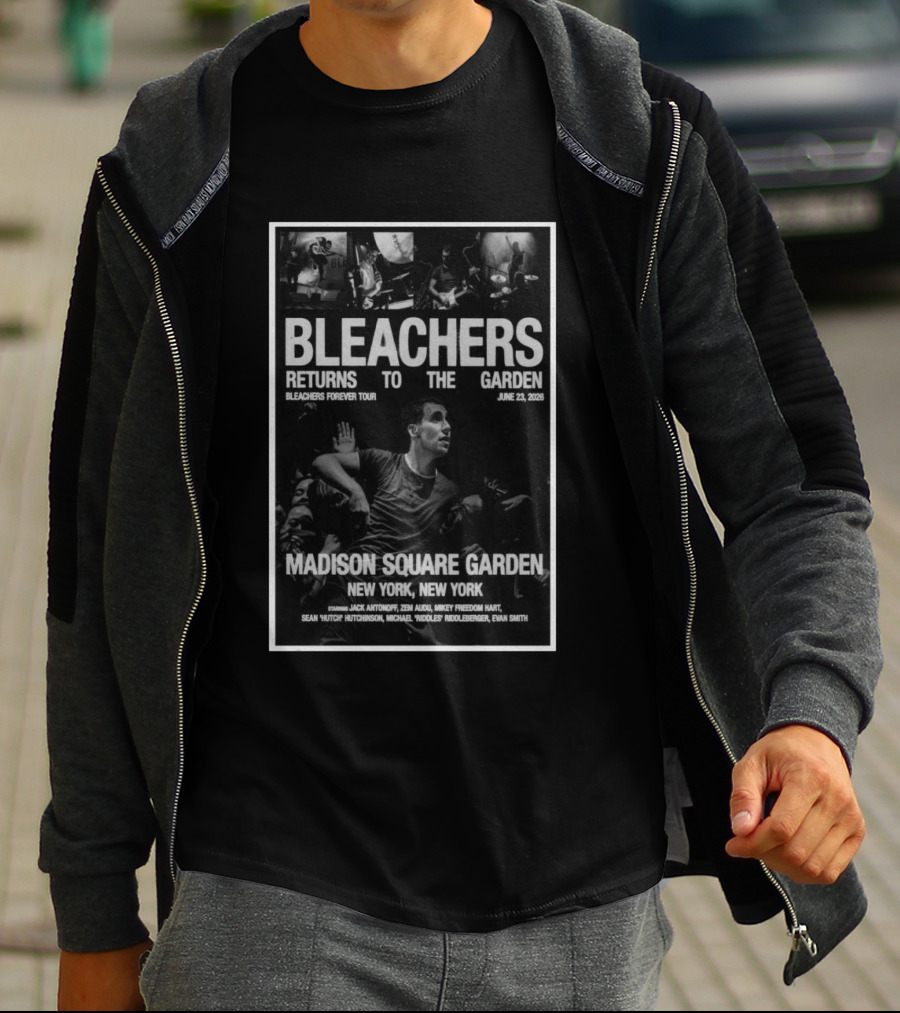 Bleachers Returns To The Garden Madison Square New York June 23 2026 T-Shirt