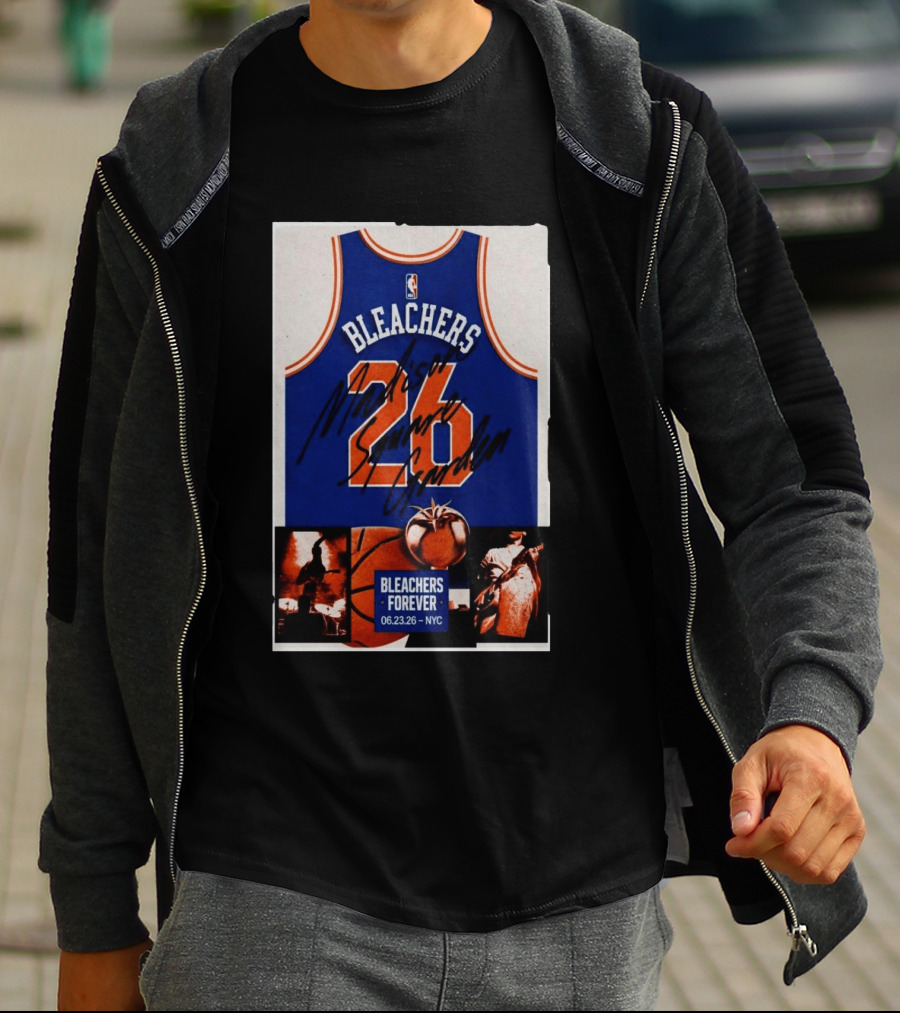 Bleachers Forever 26 Madison Square Garden NYC 06.23.26 NBA T-Shirt