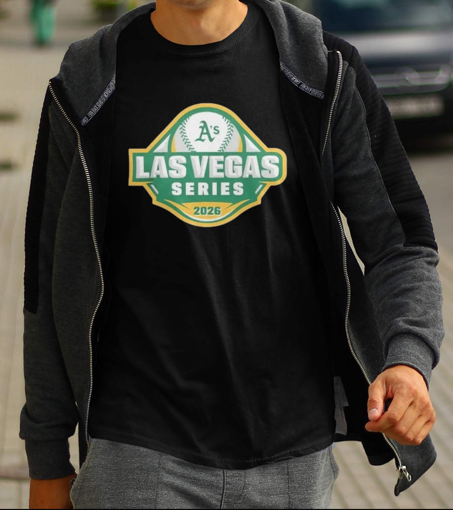 Oakland Athletics A's Las Vegas Series 2026 Green MLB Baseball T-Shirt