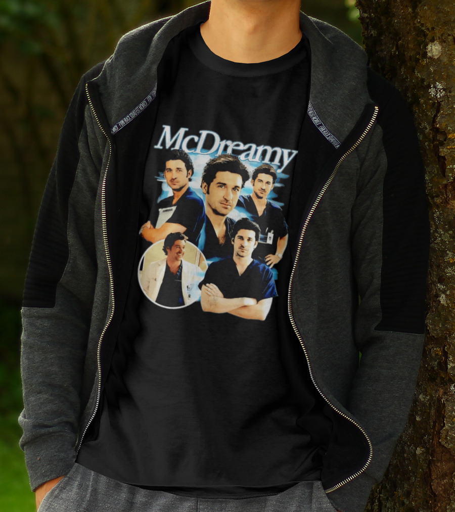McDreamy Patrick Dempsey Doctor Characters Compilation T-Shirt
