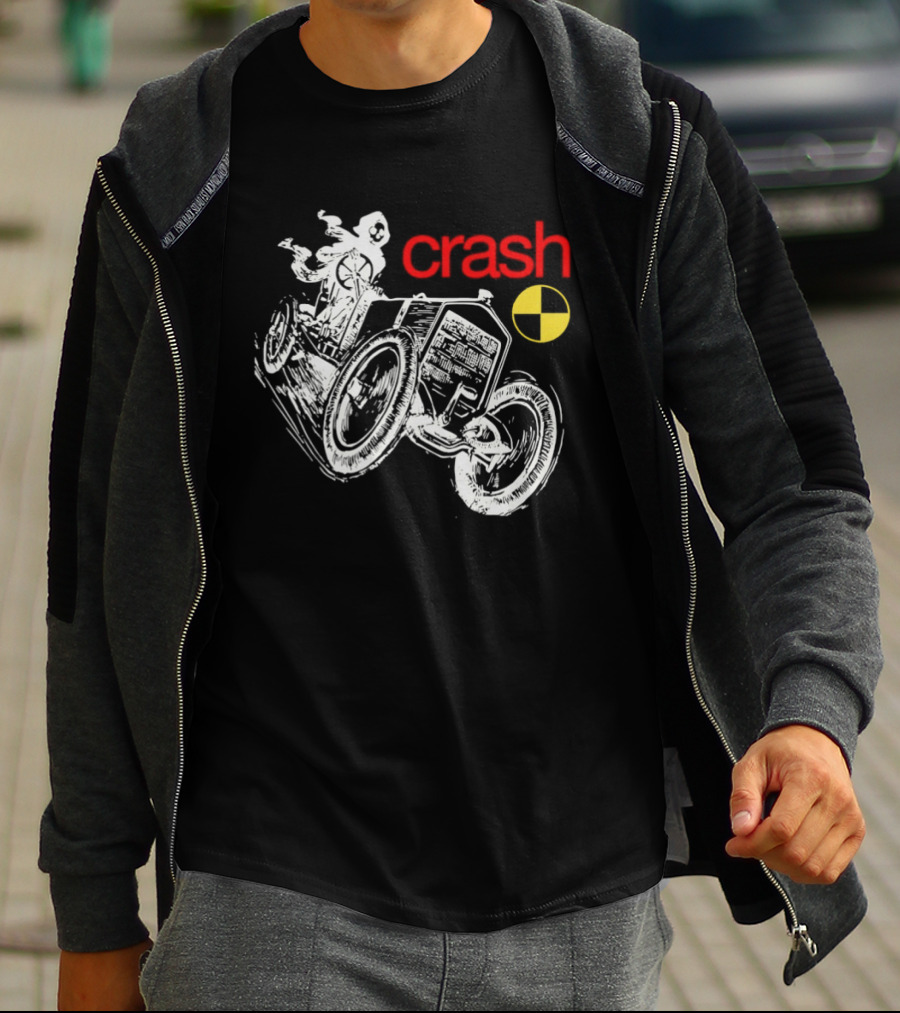 Crash Skeleton Motorcycle Test Dummy T-Shirt
