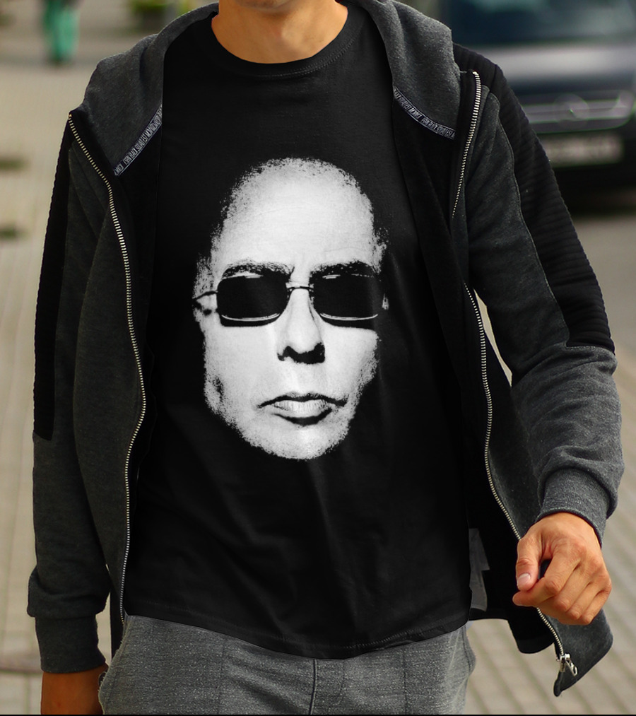 Indio Solari Redonditos De Ricota Bald Sunglasses Face T-Shirt
