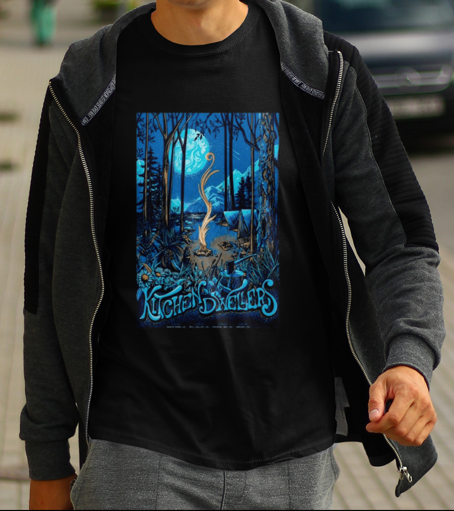 Kitchen Dwellers Live In Crystal Bay Nevada June 25 2026 Concert T-Shirt