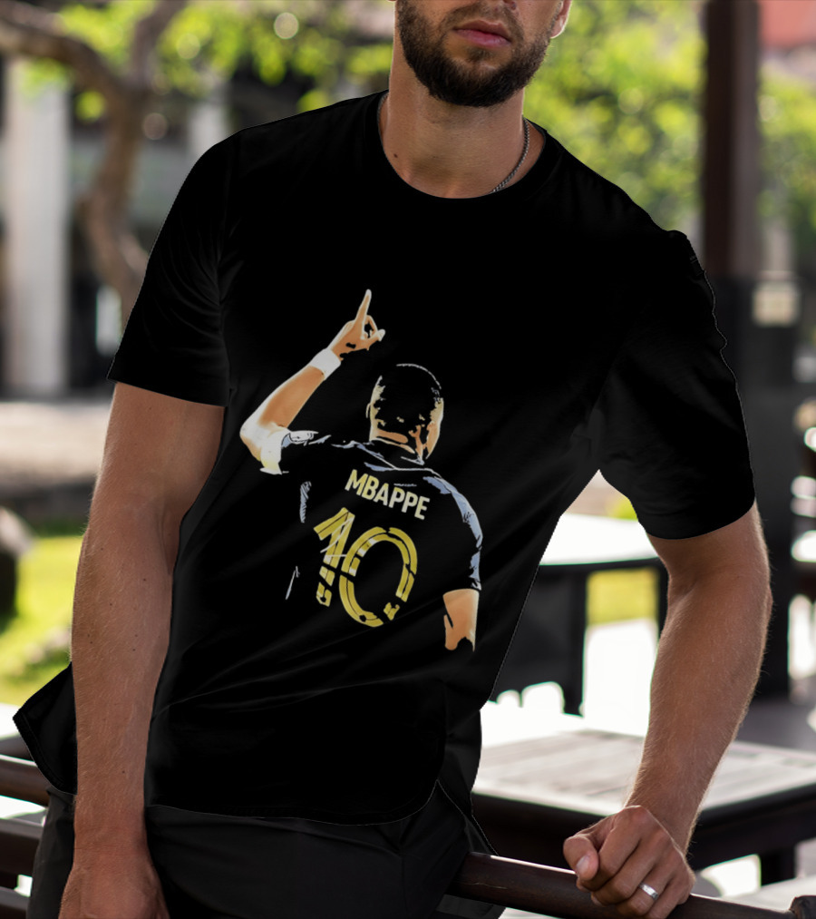 Kylian Mbappe France Number 10 MBAPPE Soccer Football Fan Gear T-Shirt