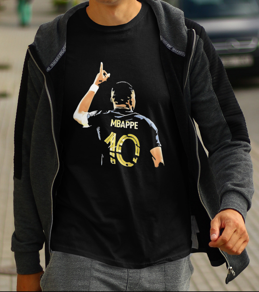 Kylian Mbappe France Number 10 MBAPPE Soccer Football Fan Gear T-Shirt