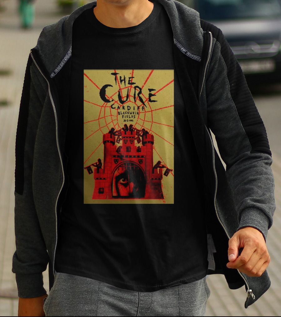 The Cure Cardiff Blackweir Fields 24 6 2026 T-Shirt