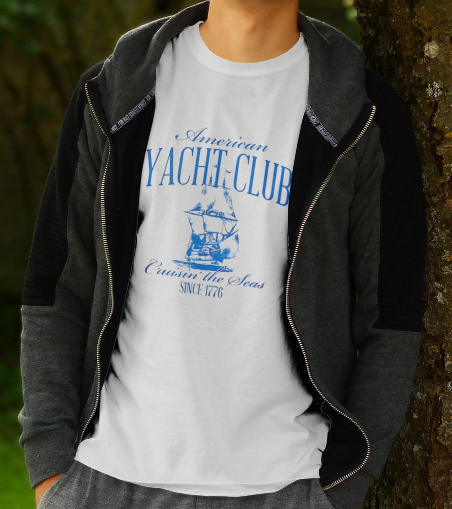 American Yacht Club Cruisin The Seas Since 1776 T-Shirt