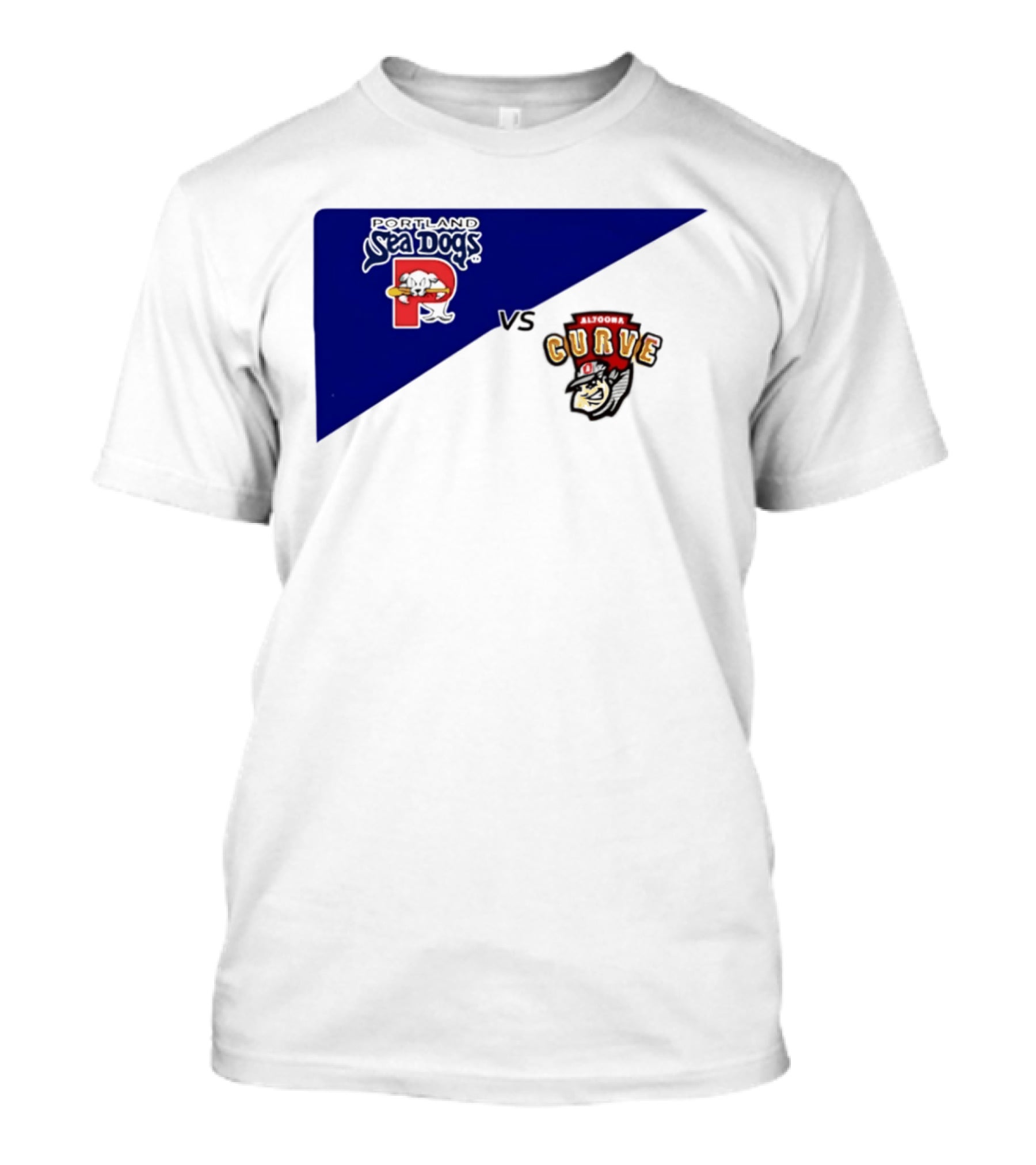 Portland Sea Dogs Altoona Curve Baseball Matchup 2026 T-Shirt