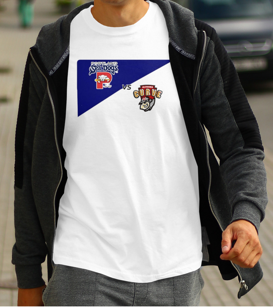 Portland Sea Dogs Altoona Curve Baseball Matchup 2026 T-Shirt