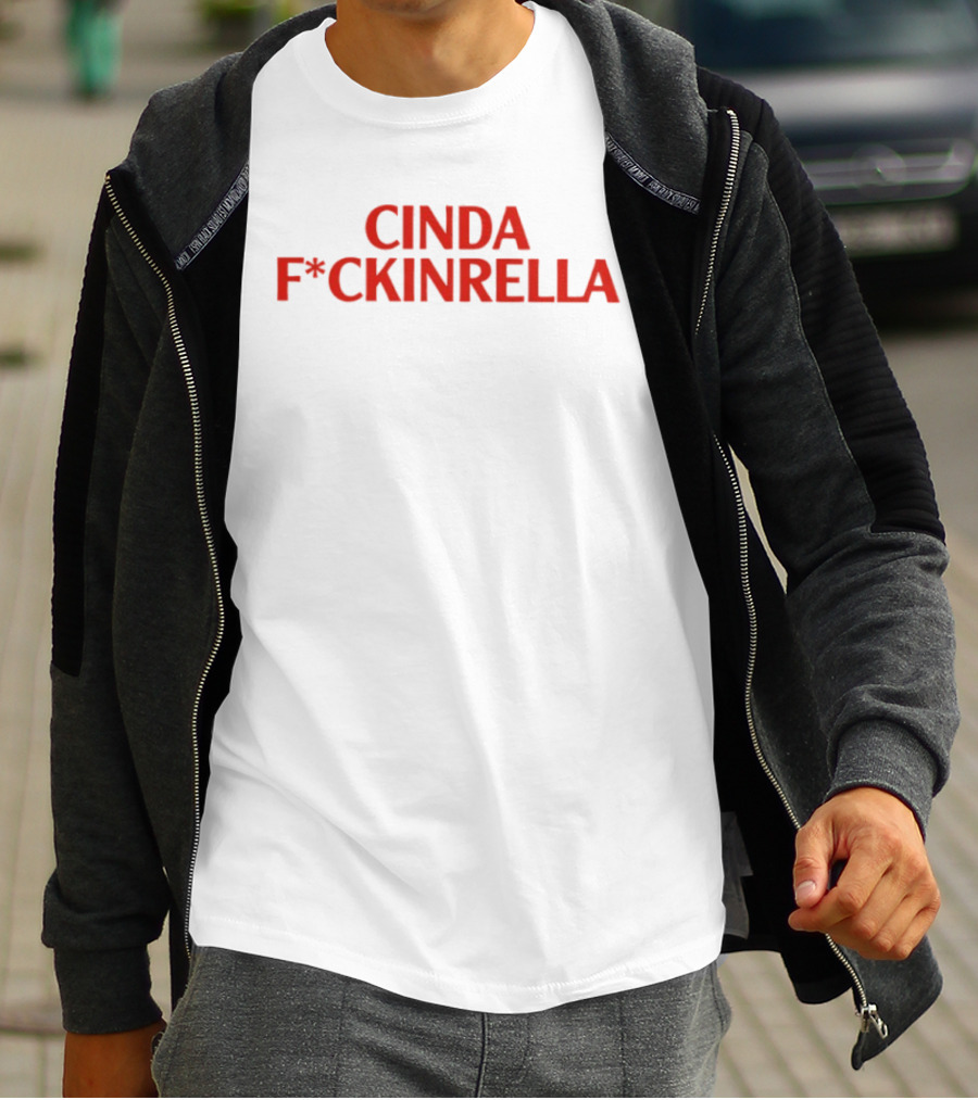 Cinda F*ckinrella Bold Red T-Shirt