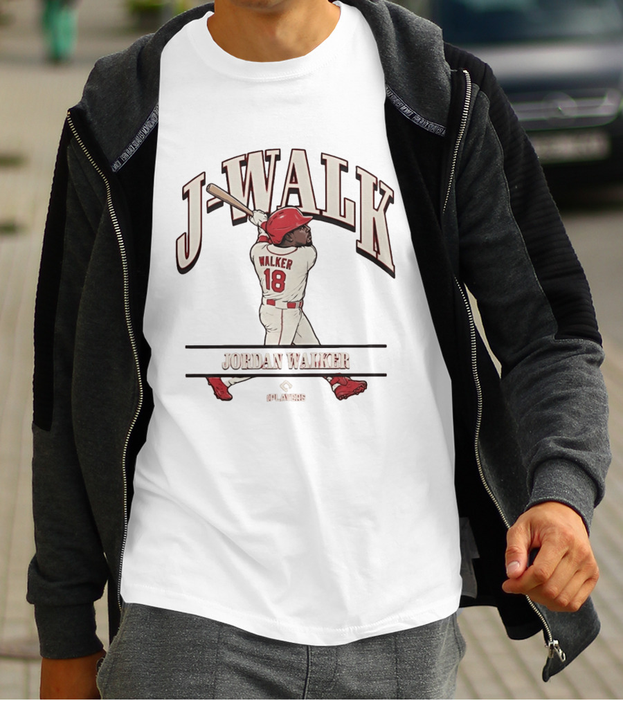 St. Louis Cardinals J Walk Jordan Walker Baseball Player T-Shirt