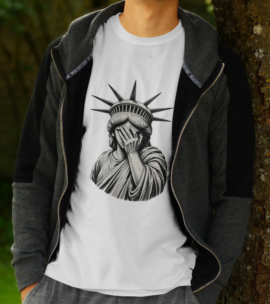 The State Of Things Statue Of Liberty Facepalm T-Shirt