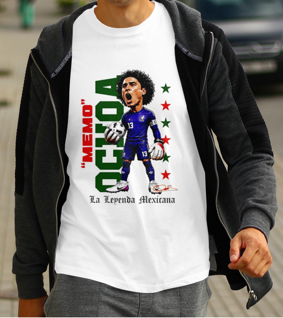 Memo Ochoa La Leyenda Mexicana Mexico National Team T-Shirt