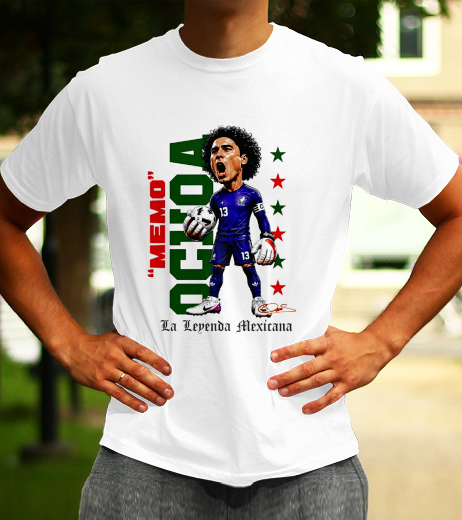 Memo Ochoa La Leyenda Mexicana Mexico National Team T-Shirt