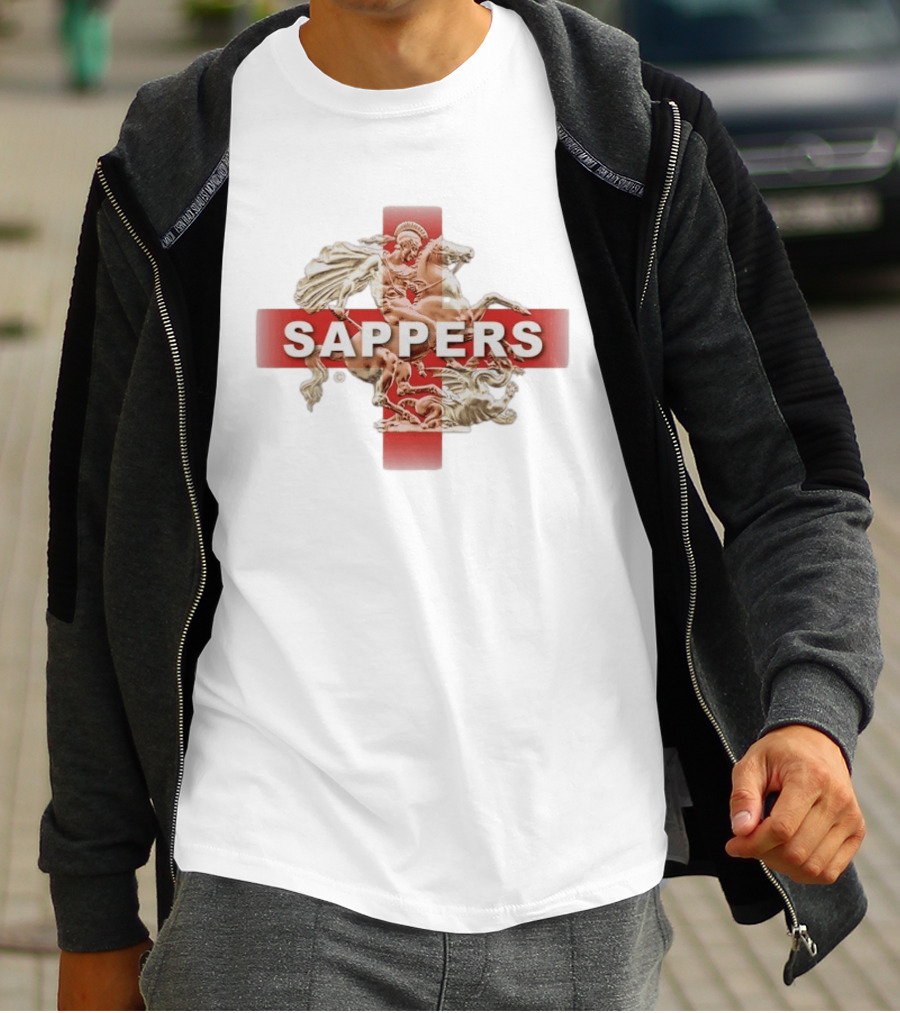 Sappers St George Dragon British Army T-Shirt