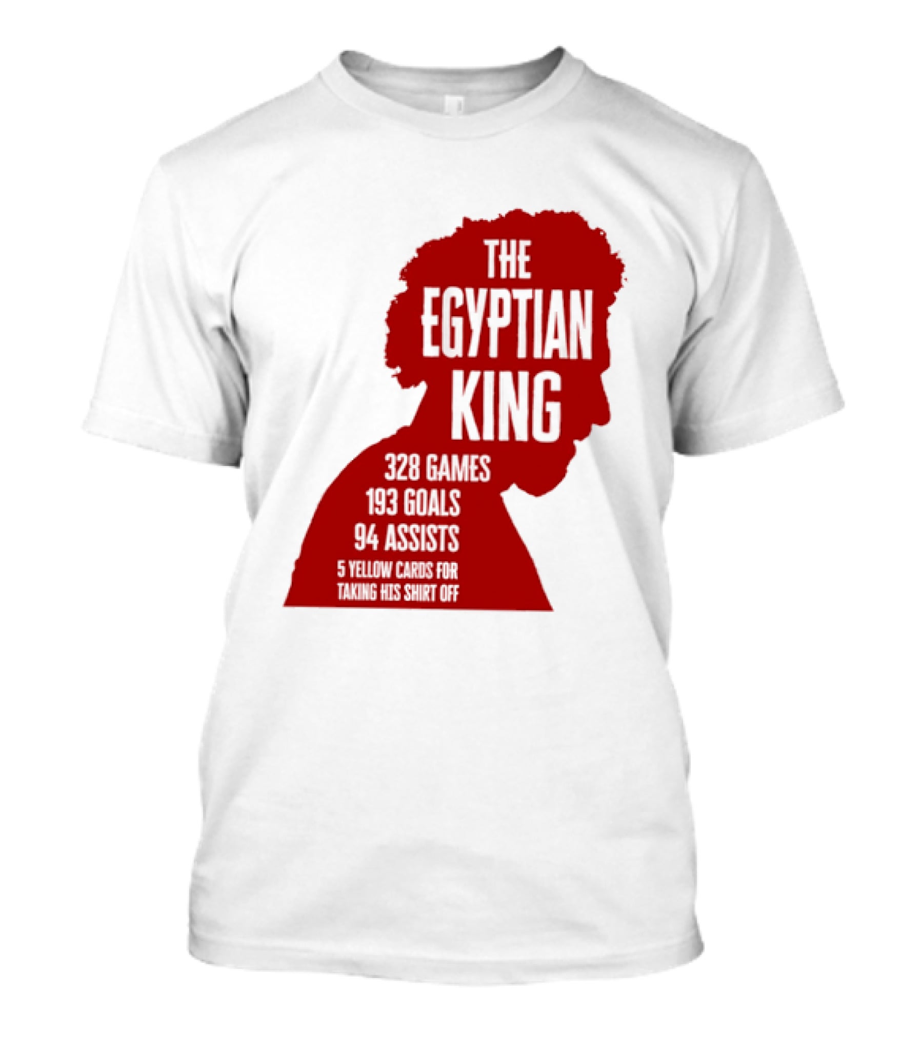 The Egyptian King Mohamed Salah 328 Games 159 Goals 94 Assists Liverpool FC Stats T-Shirt