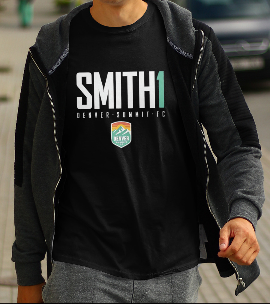 Denver Summit FC Smith 1 Elite Name And Number T-Shirt