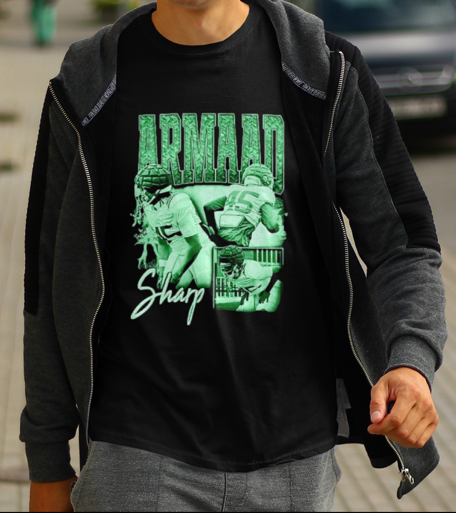 Armaad Sharp Football Player Athlete Sports T-Shirt